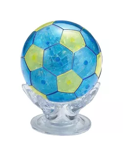 Пазл 3D кристаллический «Мяч», 77 деталей, световые эффекты, работает от батареек, МИКС арт. СМЛ-102985-1-СМЛ0000867772