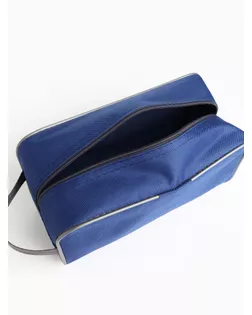 Косметичка дорожная на молнии, с ручкой, цвет синий арт. СМЛ-252830-2-СМЛ0009404062