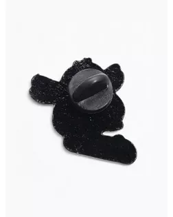 Значок «Цыплёнок» на скейте, цветной в чёрном металле арт. СМЛ-251768-1-СМЛ0009305693