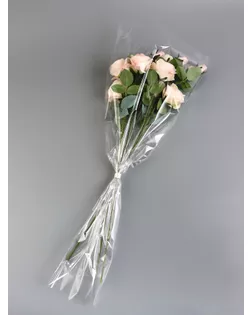 Пакет для цветов, конус, 15+36*80см, прозрачный арт. СМЛ-268438-1-СМЛ0009262320