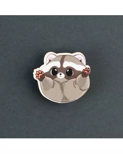 Значок деревянный «Хочу на ручки», 3 х 2,8 см арт. СМЛ-254198-1-СМЛ0009524173