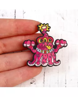 Деревянный значок «Осьми» арт. СМЛ-273147-1-СМЛ0009622211