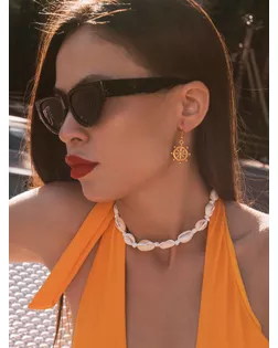 Бусы «Морские» из ракушек, цвет белый, 90см арт. СМЛ-255329-1-СМЛ0009604044