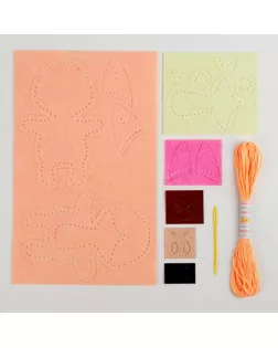 Набор для создания игрушки из фетра с перфорацией и наполнителем «Корги» арт. СМЛ-252135-1-СМЛ0009337503