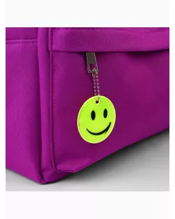 Светоотражающий элемент «Смайл Классика», 5 × 5 см, цвет жёлтый, цена за 1 штуку арт. СМЛ-232628-1-СМЛ0010085122