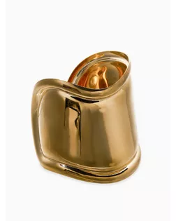 Браслет металл «Манжета» изгиб с полосой, цвет золото арт. СМЛ-236798-2-СМЛ0010068703