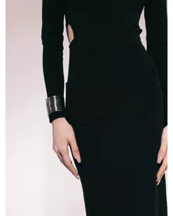 Браслет «Манжета» нити, цвет серебро арт. СМЛ-268255-2-СМЛ0010068715