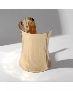 Браслет металл «Манжета» конус, цвет золото арт. СМЛ-232216-1-СМЛ0010068716