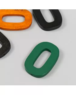 Декор для творчества дерево "Овал" МИКС 3,5х2,3 см арт. СМЛ-232595-1-СМЛ0010084359