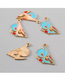 Декор для творчества металл "Школьный" эмаль МИКС 2,6х1,8 см арт. СМЛ-234812-1-СМЛ0010227528