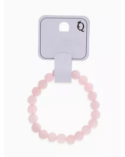 Браслет шар №8 «Кварц розовый» арт. СМЛ-278995-1-СМЛ0010221959