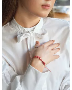 Браслеты-обереги «Нить желаний» набор 12 шт., камни, цветные арт. СМЛ-265536-1-СМЛ0010218511