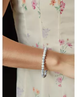 Браслет шар №6 «Кахолонг» арт. СМЛ-263387-1-СМЛ0010221946