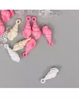 Декор для творчества пластик "Ракушка" МИКС набор 20 гр1,1х1,1х2,7 см арт. СМЛ-238105-1-СМЛ0010428556