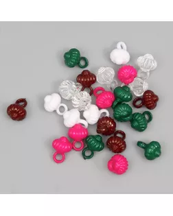 Декор для творчества пластик "Тыковка" МИКС набор 20 гр 1х1х1,5 см арт. СМЛ-238110-1-СМЛ0010428562