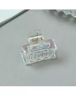 Краб для волос "Аванти" (набор 6 шт) прямой, 2,5 см, прозрачный арт. СМЛ-240688-5-СМЛ0010526805