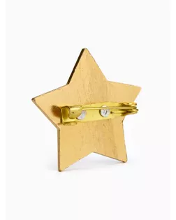 Значок «Октябренок», 2.5 см, цвет красно-белый в золоте арт. СМЛ-242302-1-СМЛ0010639069