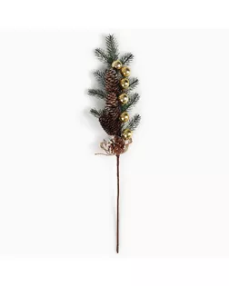 Новогодний декор «Веточка зимой», 56×16×5 см арт. СМЛ-241500-1-СМЛ0010553991