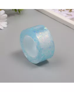 Клейкая нано-лента декоративная силикон "Сияние. Голубой" 3 см, дл. 3 м 6,8х6,8х3 см арт. СМЛ-235447-1-СМЛ0010265712