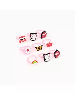 Кольца детские, 3 шт., МИКС арт. СМЛ-244266-1-СМЛ0010828423