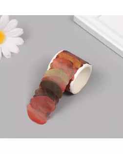 Клейкая лента бумага "Листья осени" 50 картинок 3,5х3,5х3.7 см арт. СМЛ-235437-1-СМЛ0010265699