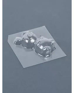 Пластиковая форма для мыла  "Поросёнок" арт. СМЛ-268606-1-СМЛ0010857645