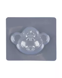 Пластиковая форма для мыла  "Обезьянка" арт. СМЛ-271640-1-СМЛ0010856459