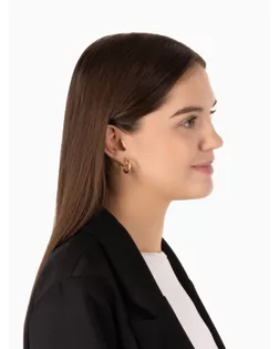 Клипсы «Тренд» кольцо, цвет золото арт. СМЛ-272738-1-СМЛ0010830189