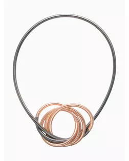 Браслет металл «Обруч» трансформируется в кулон, разноцветный арт. СМЛ-278340-1-СМЛ0010876905