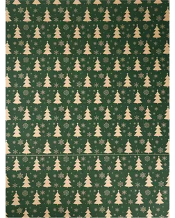 Набор упаковочной бумаги «Зимняя история», рулон арт. СМЛ-281141-1-СМЛ0010864745