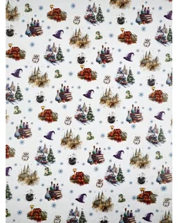 Набор упаковочной бумаги «Новый год», 4 листа, 70 × 100 см арт. СМЛ-281371-1-СМЛ0010863488