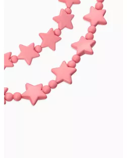 Бусы детские «Выбражулька. Звезды», набор 2 шт. розовые арт. СМЛ-281542-1-СМЛ0010930833