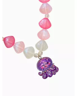 Бусы детские «Выбражулька. Осьминог», жемчуг, 40 см, розо-фиолетовый арт. СМЛ-282128-1-СМЛ0010930827