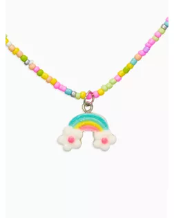 Бусы детские "Выбражулька" бисер, радуга, 38 см, разноцветные арт. СМЛ-283532-1-СМЛ0010960595