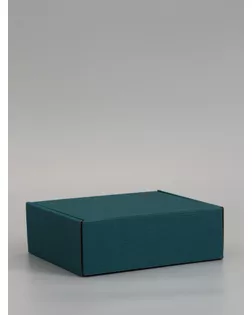 Коробка самосборная, изумрудная, 22.5×21×7 см арт. СМЛ-285416-1-СМЛ0010989372