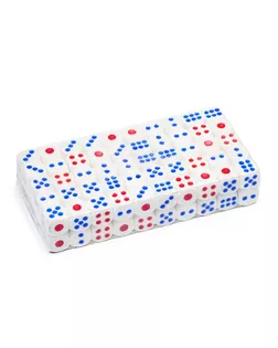 Кости игральные 1х1 см, фасовка 100 шт арт. СМЛ-104681-1-СМЛ0001175889