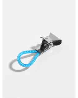 Набор зажимов для штор, на петле, 5 × 1,5 см, 5 шт, цвет МИКС арт. СМЛ-66-1-СМЛ0999518