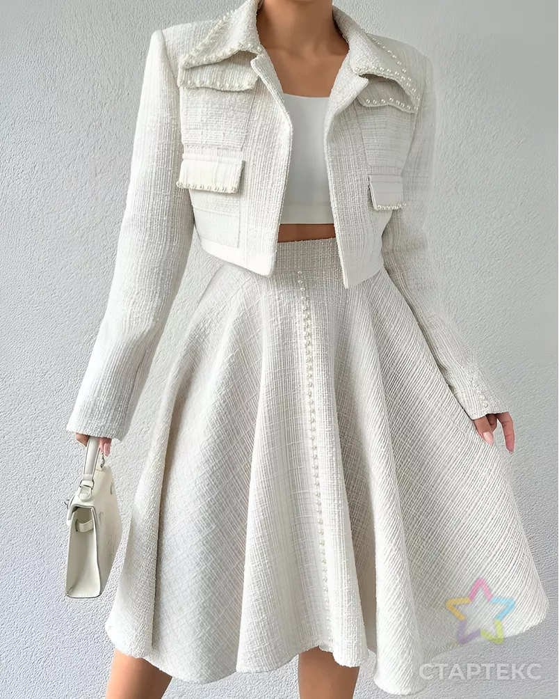 Букле велюр с люрексом арт. БКЛ-44-1-24381.001 - рис. 2