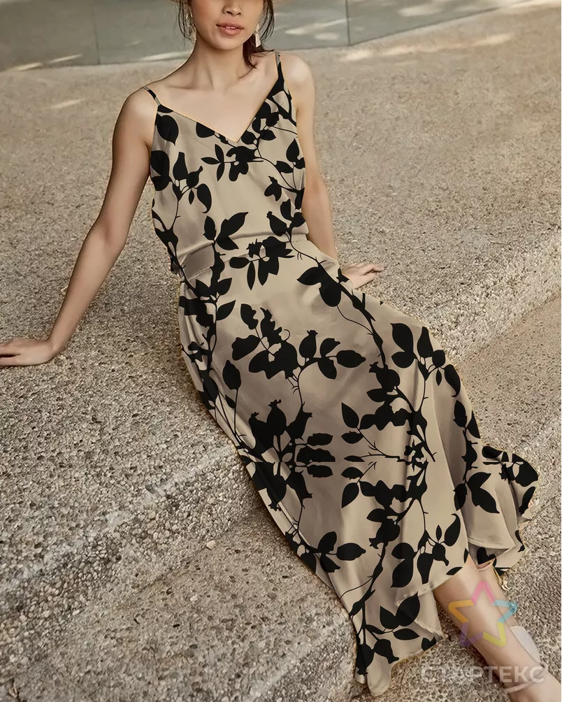 Дубайский шелк SPH принт арт. ПШП-499-2-23472.004 - рис. 2