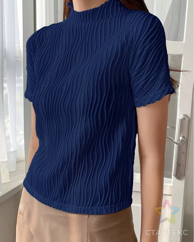 Шифон  плиссе "Фреди" арт. ШГФ-1-3-25343.003 - рис. 2