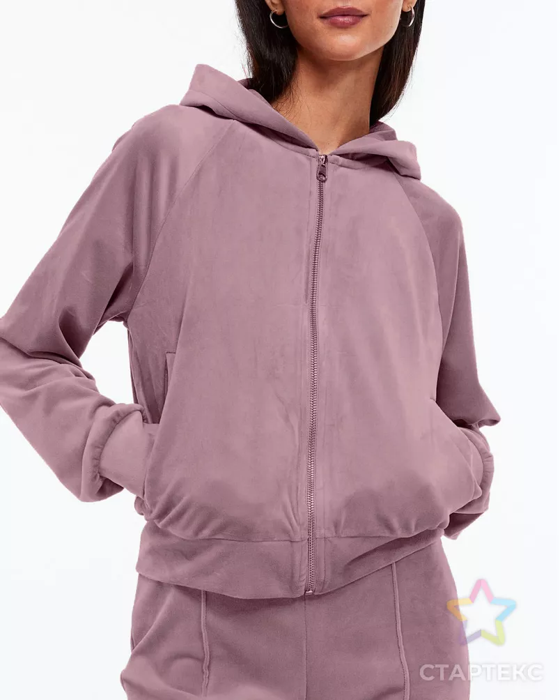 Велюр стрейч "Марсия" 260гр/м.кв. арт. ВЕЛ-12-22-14802.030 - рис. 2