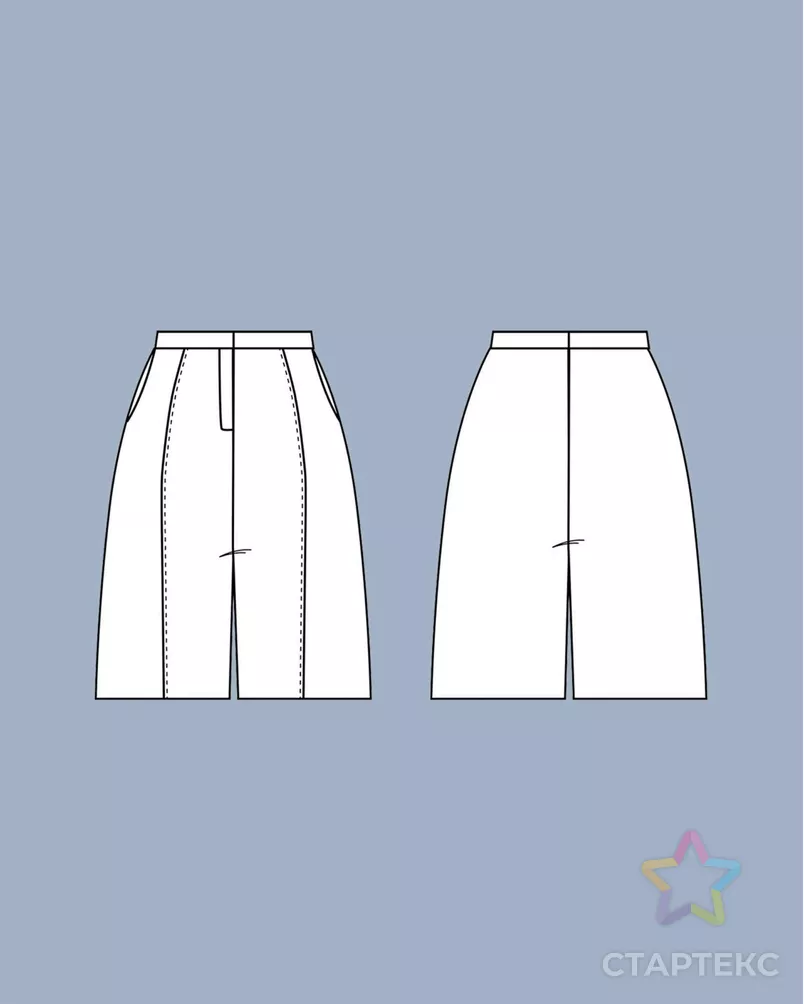 Выкройка: шорты VITA арт. ВКК-3130-23-ВП0807 - рис. 3