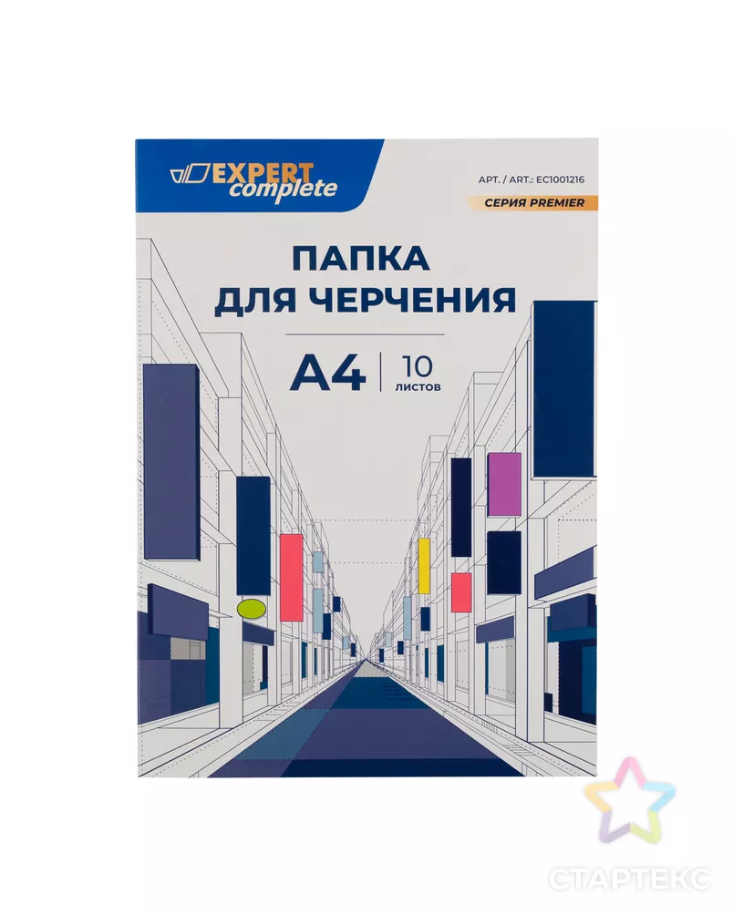 "Expert Complete" Папка для черчения EC1001216 200 г/м2 A4 21 х 29.7 см папка 10 л. арт. ГММ-115936-1-ГММ116324651364 - рис. 2
