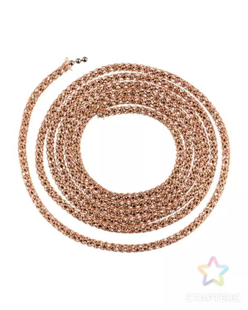 Цепочка вязаная декоративная "FAYCRAFT" SCJ 3мм 1м арт. ГММ-2397-9-ГММ0058455 - рис. 3