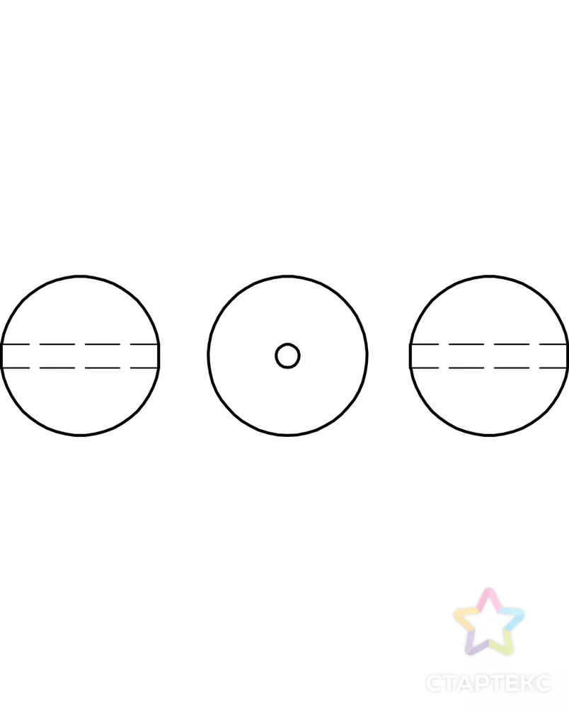 Бусины стекло "Сваровски" 5810 д.0,8см (под жемчуг) арт. ГММ-7592-4-ГММ0075685 - рис. 2