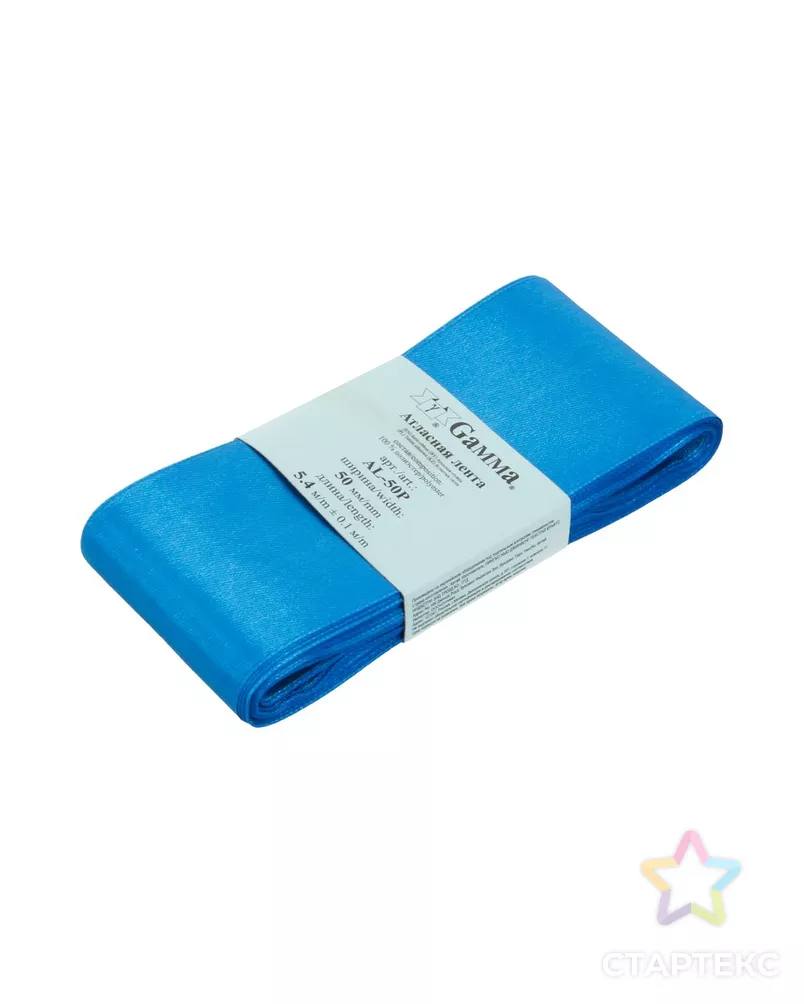 Лента атласная AL-50P ш.5см (5x5,4м) арт. ГММ-13817-45-ГММ0023793 - рис. 1