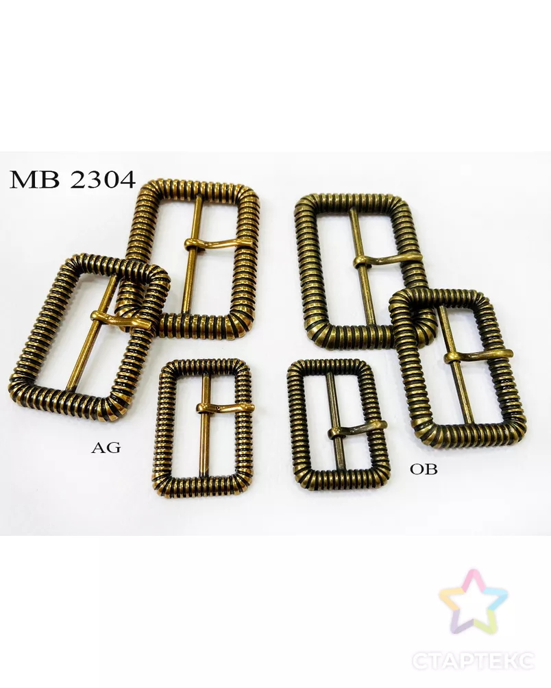 Пряжки MB 2304 арт. МБ-4094-11-МБ00000249591 - рис. 6