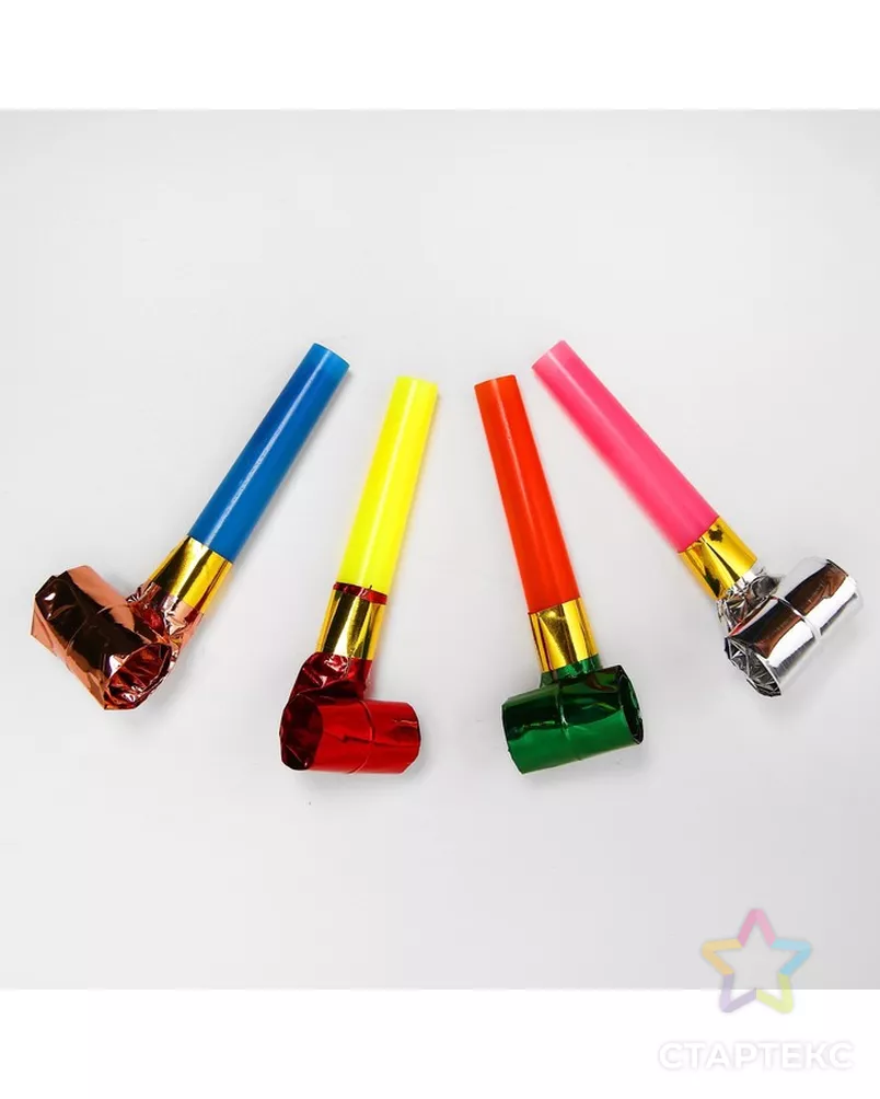 Карнавальный язычок, цвета МИКС арт. СМЛ-43593-1-СМЛ0001474839 - рис. 1