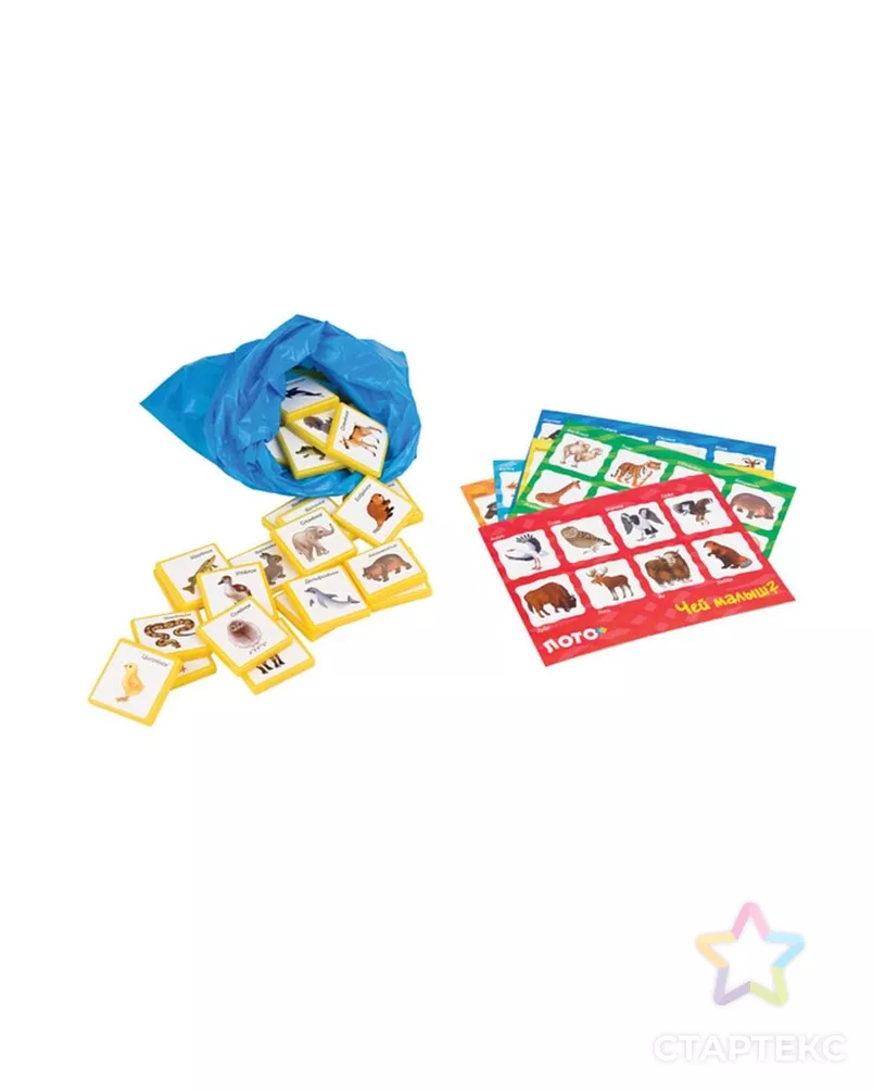 Лото «Чей малыш?» арт. СМЛ-45728-1-СМЛ0002174692 - рис. 2