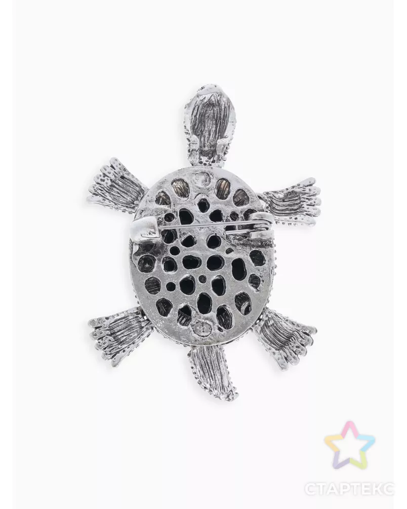 Брошь "Галиотис" черепашка арт. СМЛ-22778-1-СМЛ1921662 - рис. 1